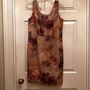 Gold, Plum & Wine Dress 8P